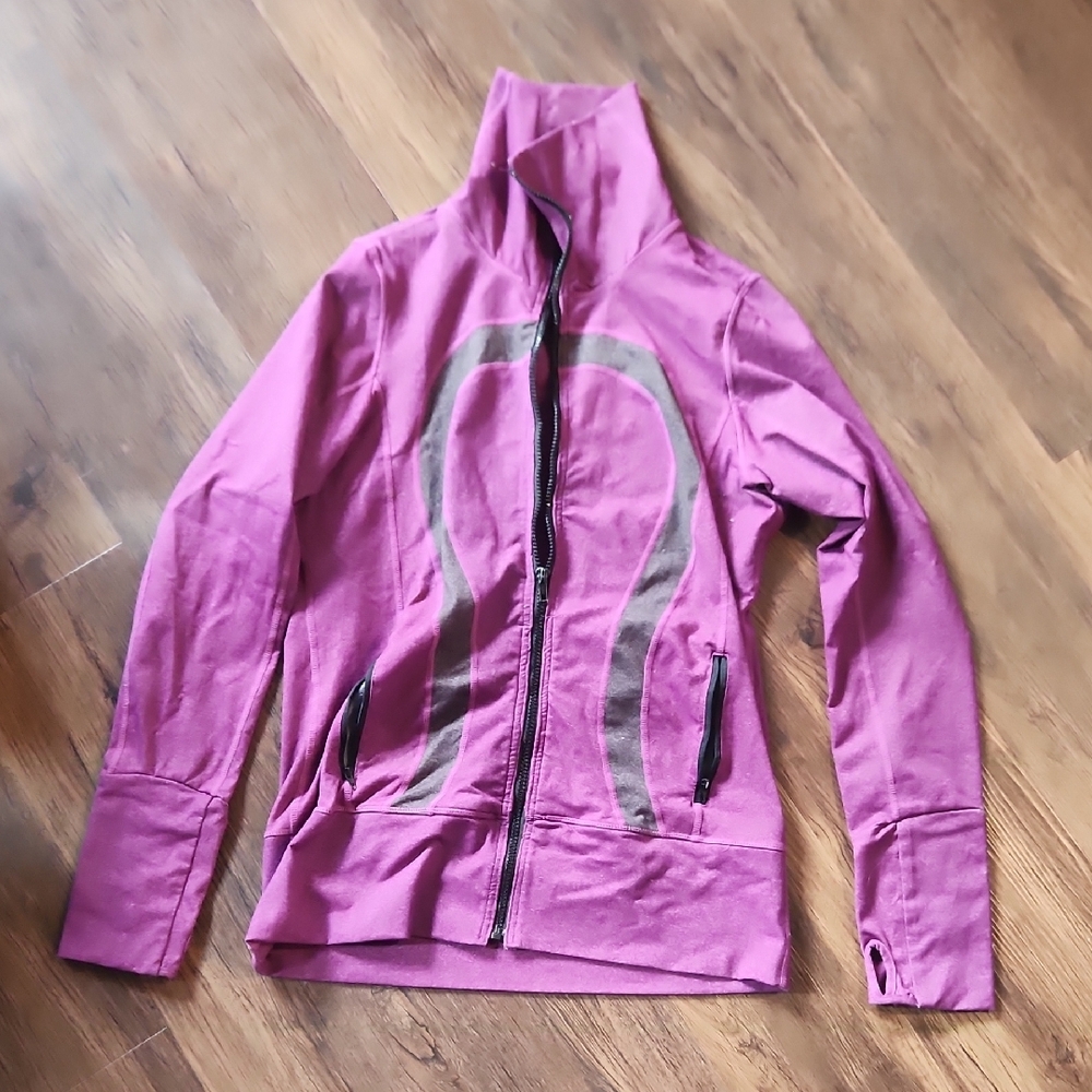 Lululemon Athletica Purple Jacket for Effortless Style